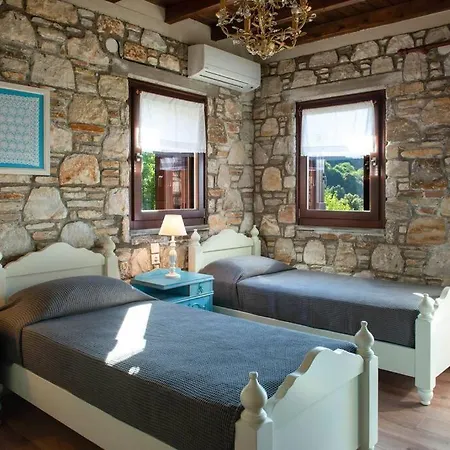 Villa 2 Beautiful Sea 17guests Damouchari