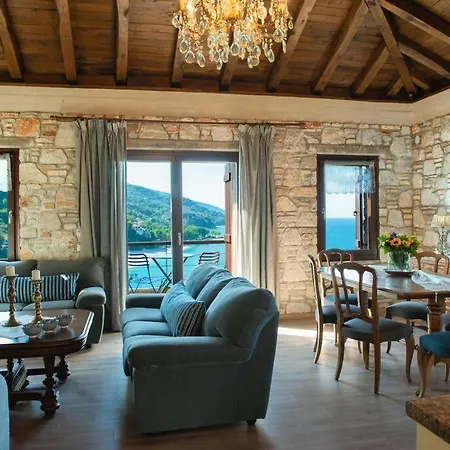 2 Beautiful Sea 17guests Villa Damouchari